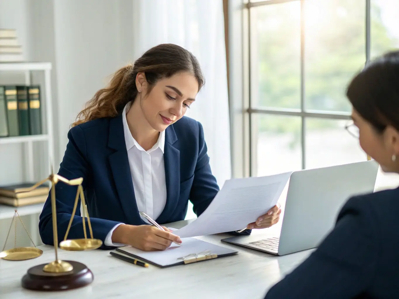 A Shell Recharge engineer is shown consulting with a client in a modern office setting, reviewing technical specifications for a new charging station installation.