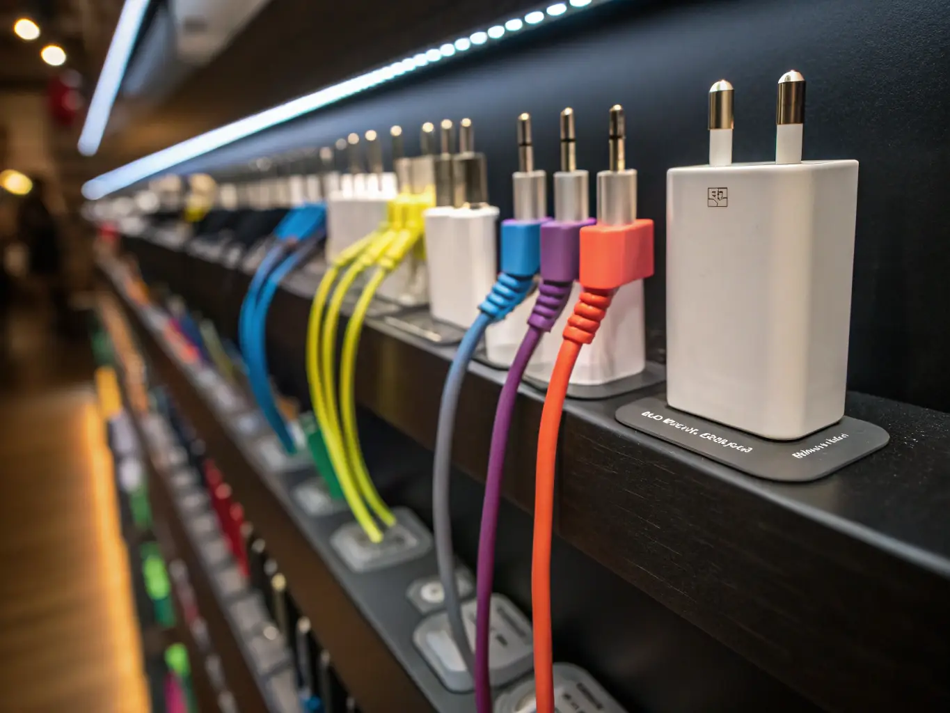 A variety of Shell Recharge hardware products are displayed on a clean, modern background, showcasing the range of charging stations available for different applications.